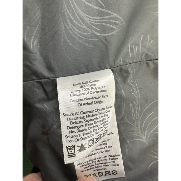 Eddie Bauer Charly Parka Weatheredge Waterproof Rain Jacket Black Women Large - Picture 15 of 16